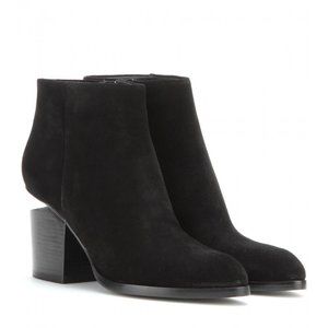 Alexander Wang Gabi Suede Booties BLACK 37/US7